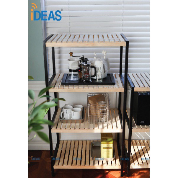 KỆ ĐỂ LÒ VI SÓNG OVEN RACK 4 TẦNG | BigBuy360 - bigbuy360.vn