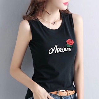 Áo Sát Nách Cổ Tròn Plus Size Cho Nữ