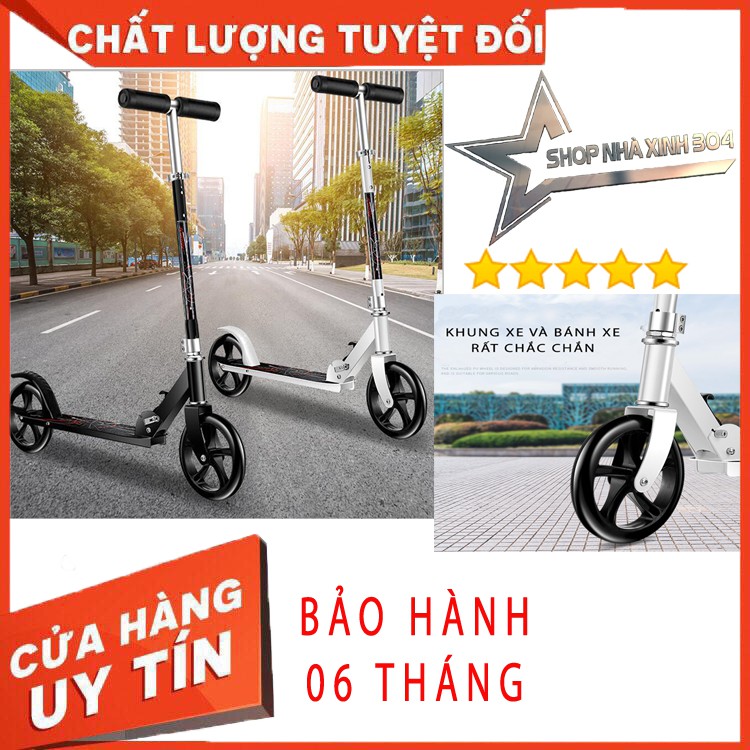 Xe Trượt Scooter Người Lớn đa năng gâp gọn - Món quà trung thu cho bạn