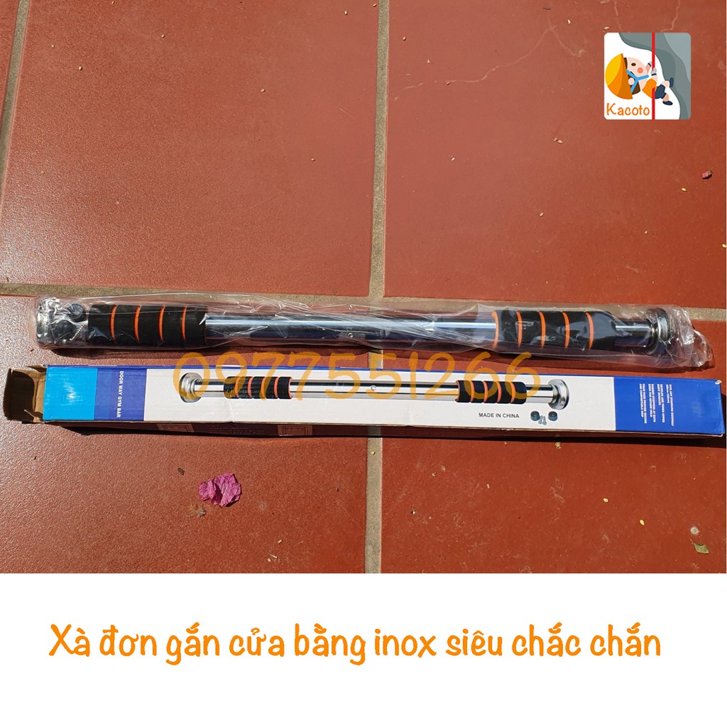 Xích đu ghế gỗ gắn cửa, treo tường - Con chơi xích đu - Bố tập xà đơn gắn cửa, treo tường - Tải trọng lên đến 100kg