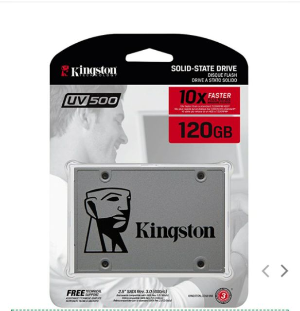 SSD Kingston UV500 3D-NAND SATA III 120GB SUV500/120G