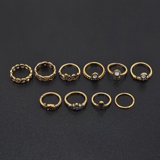 💍 Set nhẫn Bohho 10 chiếc 💍