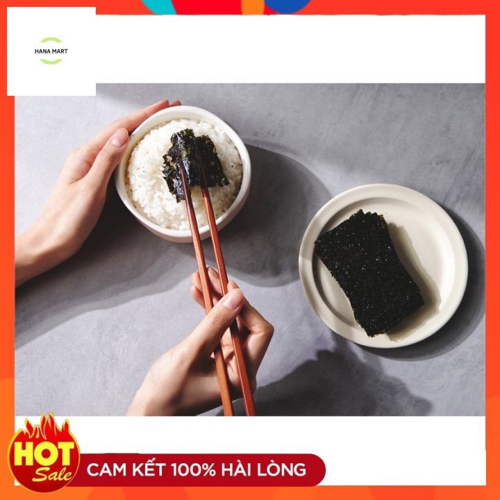 Lá kim ăn liền, rong biển cuộn cơm, làm kimbap, cuộn sushi Hàn Quốc bịch 3 gói