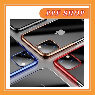 Ốp lưng baseus trong viền màu cho iphone 11 6.1 / 11pro 5.8 / 11pro max 6.5