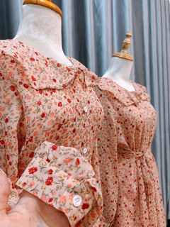 Đầm hoa hồng QC vintage 🌸