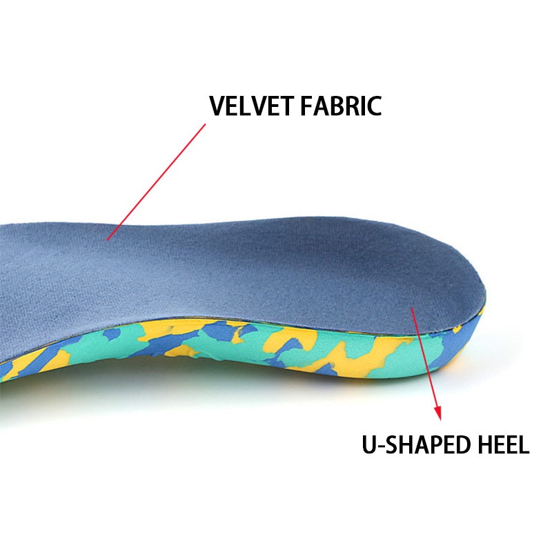 Kids Insoles Correction Tool Kid's Arch Support Cushion Orthopedic Foot Cove Strut Children Insole Outsole Sport Shoes Pads