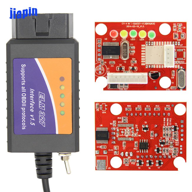 OBD2 USB Device ELM327 Compatible Interface with HS-CAN/MS-CAN Switch OBD2 Scanner