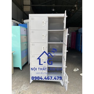Tủ hồ sơ văn phòng - tủ locker 10 cửa sơn tĩnh điện