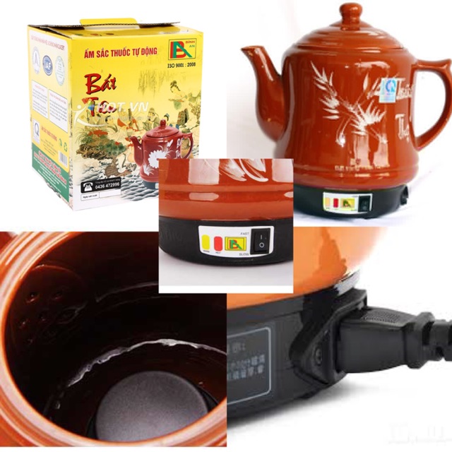 Ấm sắc thuốc dat tường