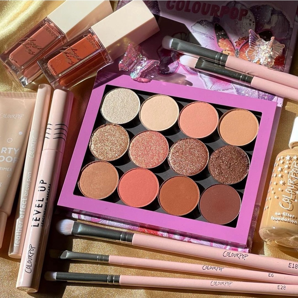 Bảng mắt Colourpop Curated 12 Eyeshadow Palette - Inner Peach