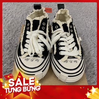 - HÀNG CAO CẤP xVESSEL( Clip + Hộp chuẩn Free Ship ) Giày Sục Nữ Thể Thao style rách đế cao 3,5-4cm Liên hệ mua hàng 096