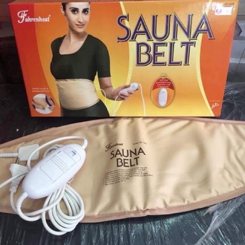 đai nóng SAUNA BELT giảm béo tiện lợi