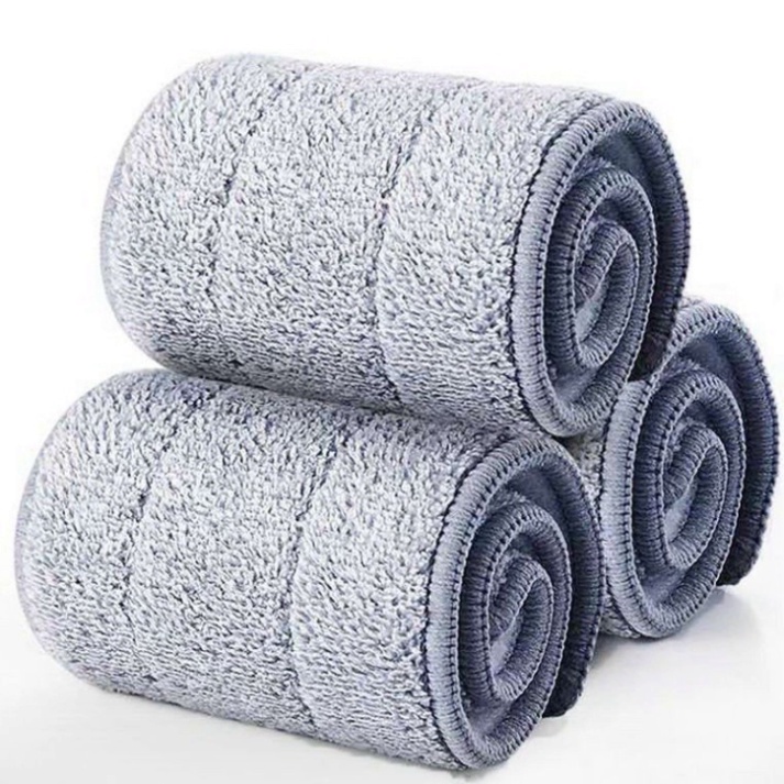 Bông Lau Sợi Microfiber Cao Cấp Hình Chữ Nhật  Thay Thế Cây Lau Nhà Tự Vắt