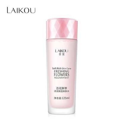 Toner LAIKOU dưỡng ẩm cho da mặt Lily 125ml