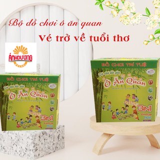 CỜ Ô ĂN QUAN 3IN1 - Cờ Vây, Cờ Caro, Ô Ăn Quan- Trò Chơi Dân Gian Phát Triển Trí Tuệ