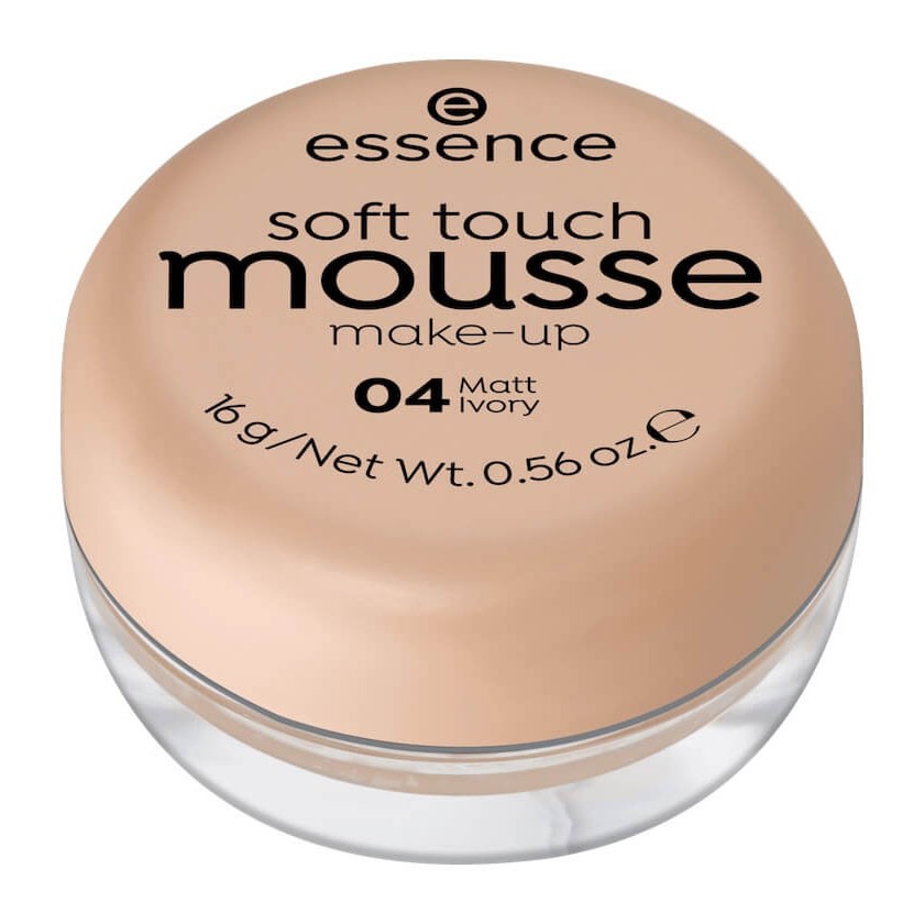 [Hàng xách tay Đức] Kem Phấn MOUSSE 04 ESSENCE Tông Sáng Làm Kem Lót, Kem Nền, Che Khuyết Điểm, Phấn Phủ, 16g