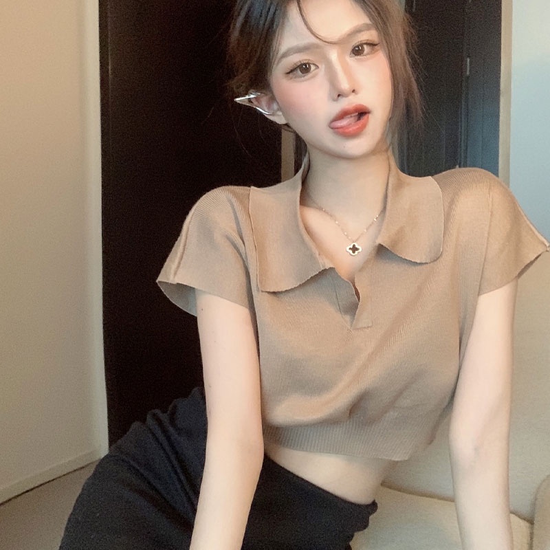 Áo thun lửng Yeya tay ngắn sành điệu cho nữ