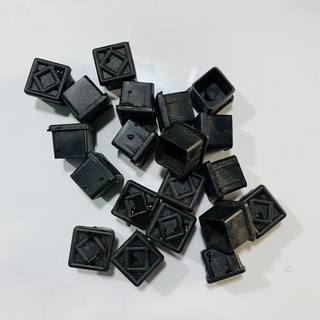 Bộ 20 chiếc nút nhựa loại 40x40, bịt đầu ống sắt hộp, núm, chụp, chân đế, nút cao su bịt chân bàn, ghế, ống hộp.