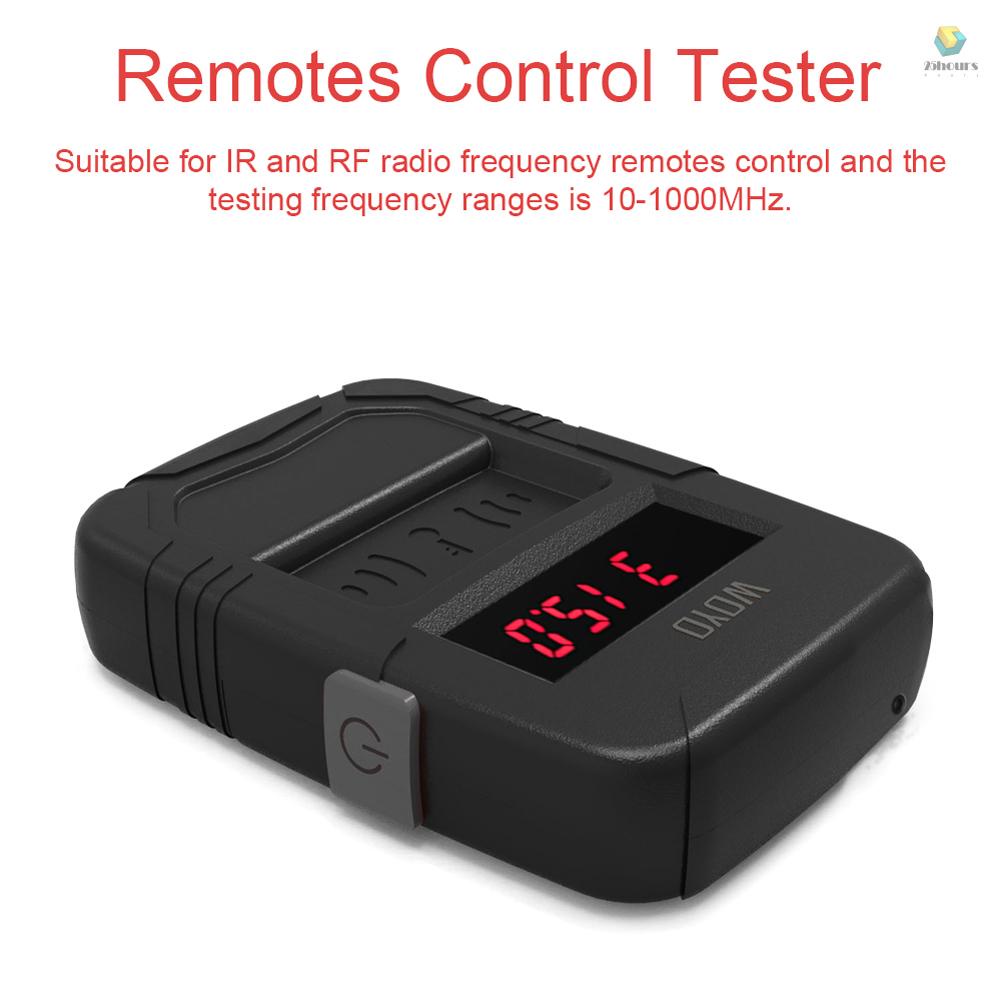 Máy Kiểm Tra Tần Số Vô Tuyến RF Cầm Tay Không Dây 10-1000MHz