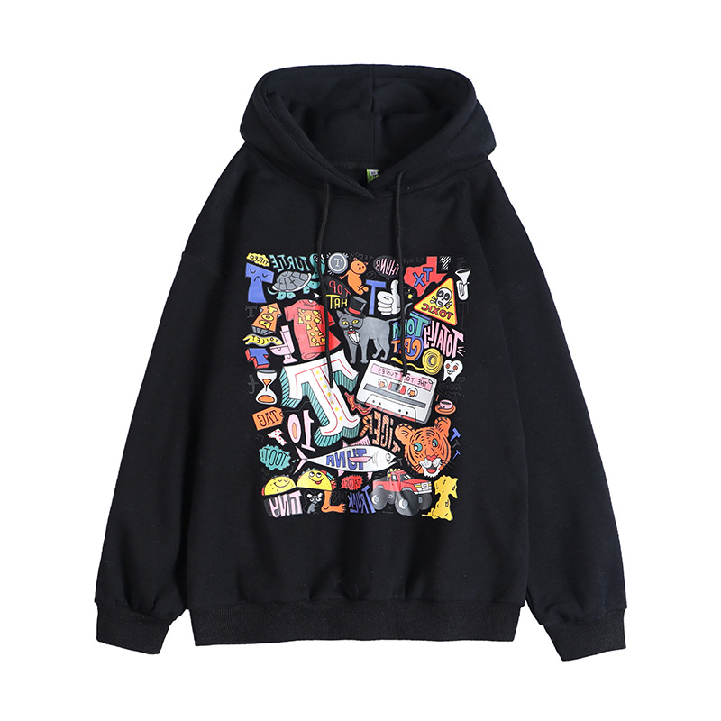 Áo Hoodie Dáng Rộng Phong Cách Hàn Quốc Thời Trang Cho Nam | BigBuy360 - bigbuy360.vn