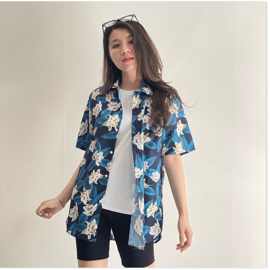 ÁO SƠ MI FORM RỘNG DÀNH CHO NỮ HOẠ TIẾT ĐỘC LẠ/  CÓ ĐẦY ĐỦ SIZE KME FASHION