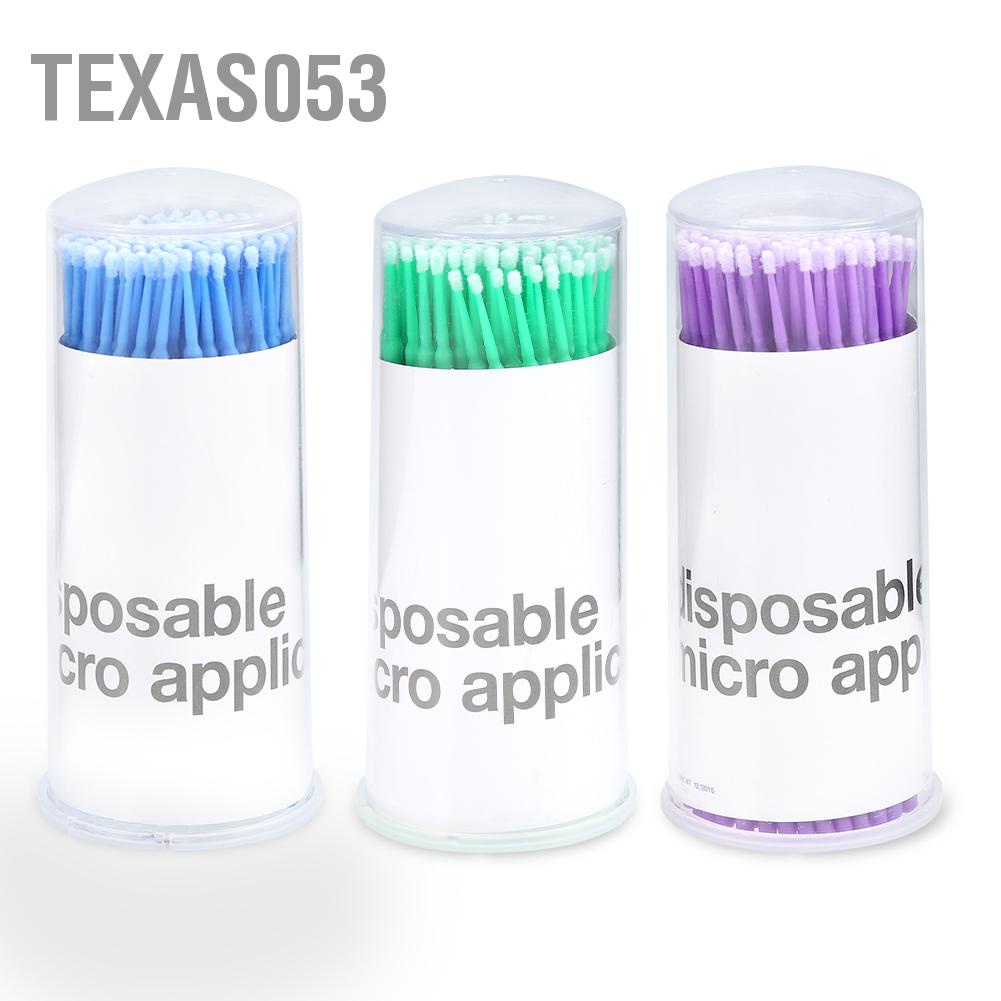 100 Tăm bông siêu nhỏ nano dùng trong phun xăm/ nhấn mí/ nối mi dùng một lần