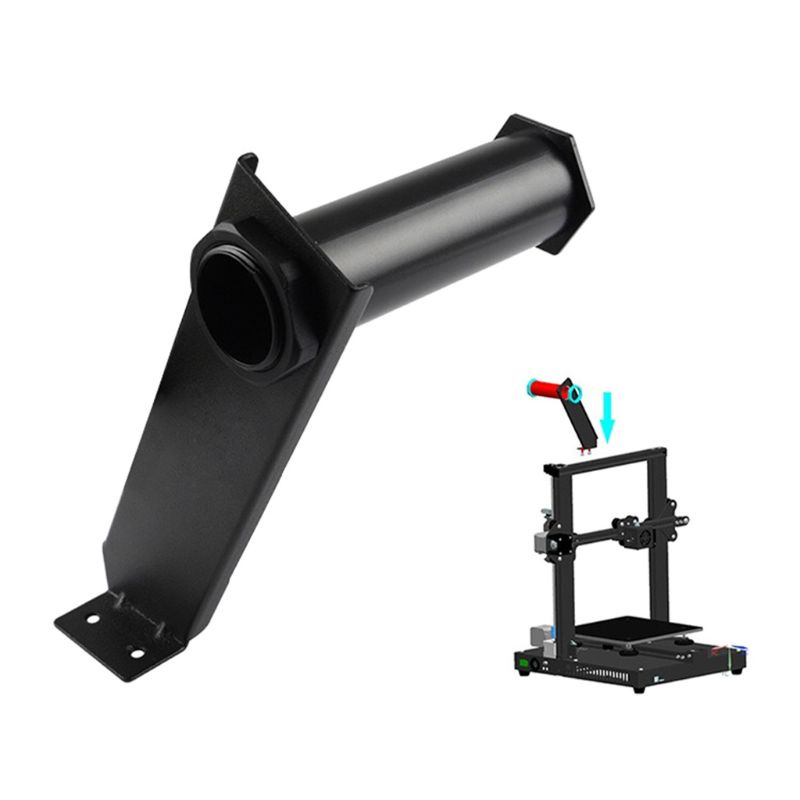 1 Bộ Giá Đỡ Cố Định Sợi Tóc Bằng Nhôm PLA ABS Màu Đen Cho CR10