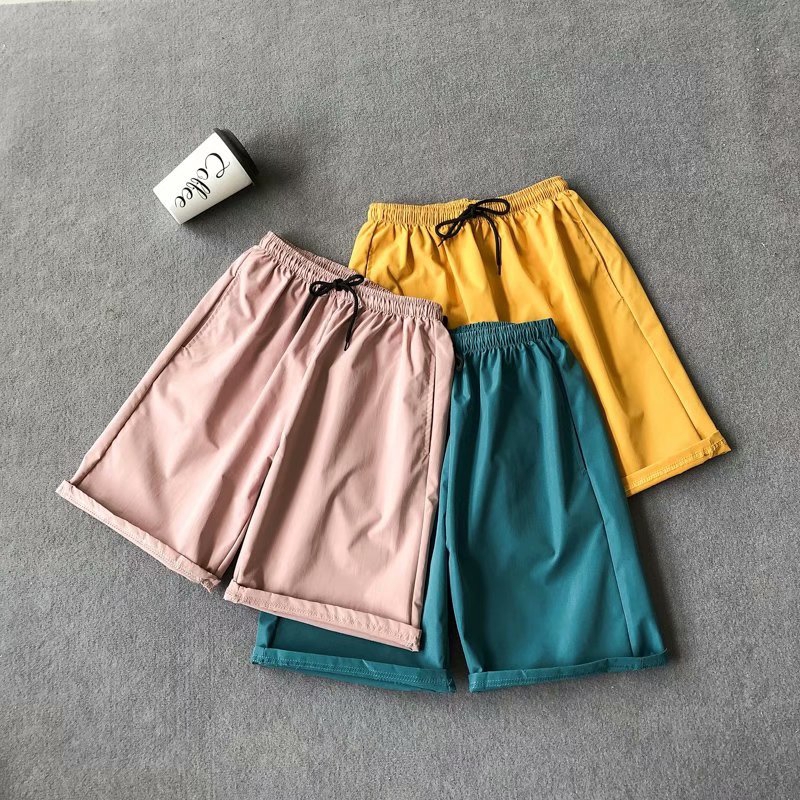 Quần short ống rộng thoải mái thời trang hè cho nam