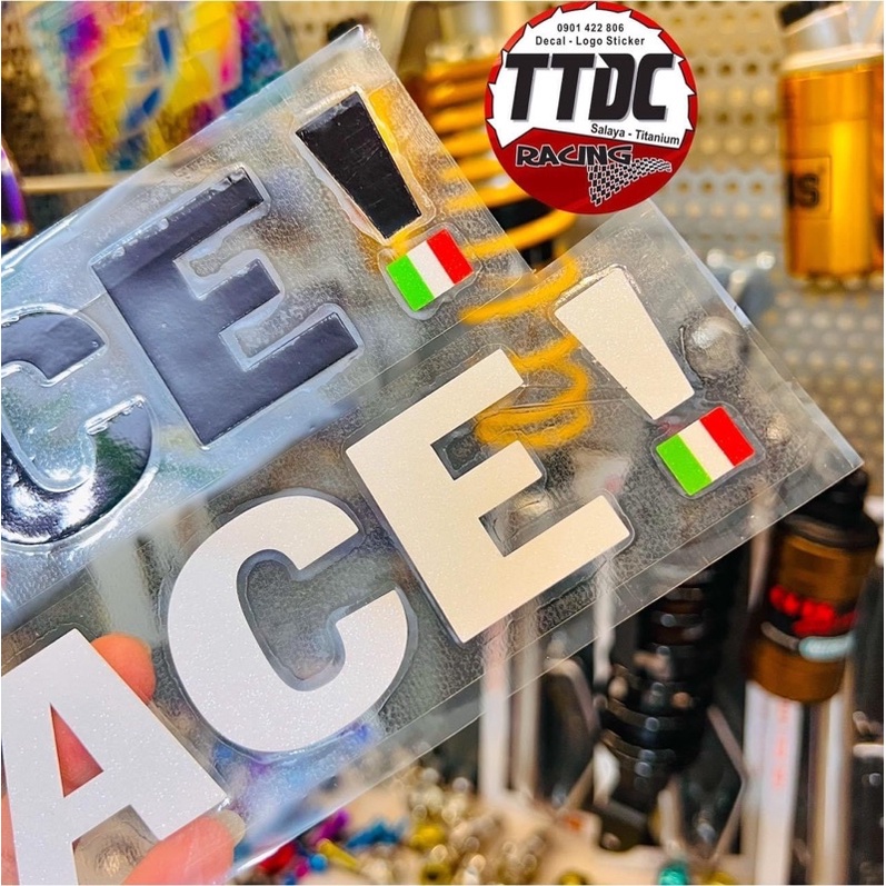 Tem Logo Sticker Japan nổi trên mọi nền màu cực đẹp 🇮🇹✌