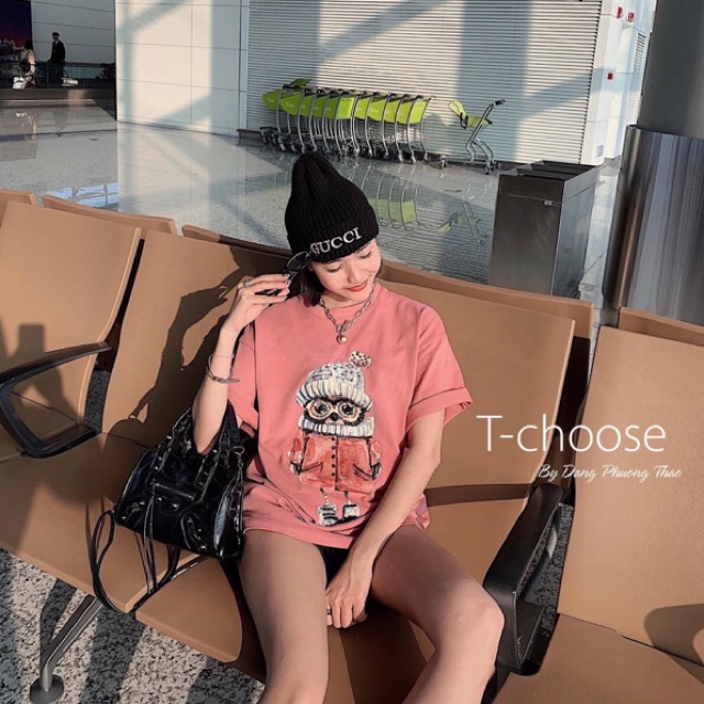 Áo Thun ngắn tay dấu quần kute