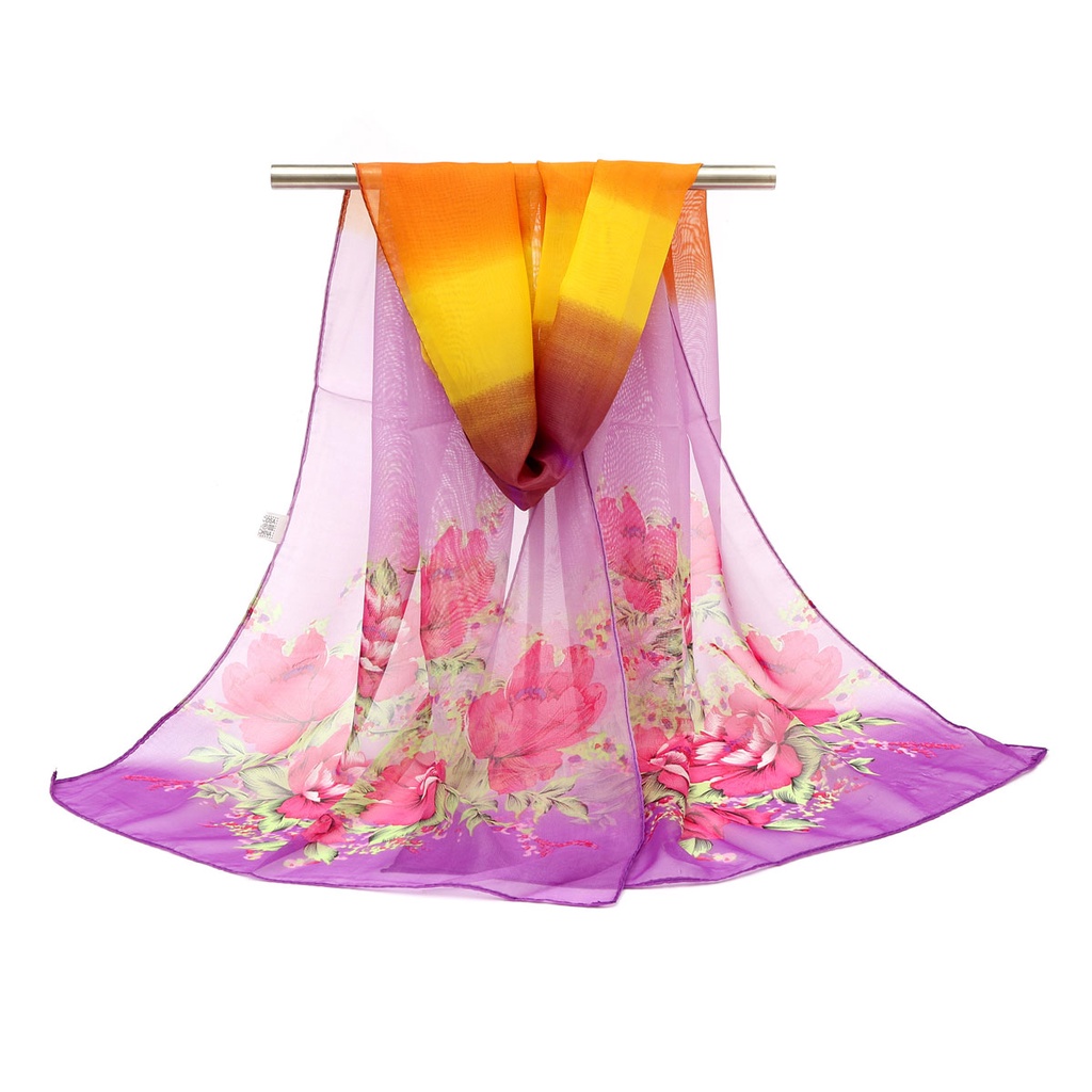 Khăn Voan Che Bụng Đi Biển Thoáng Khí Chống Nắng 50 * 150cm WJ1042-10