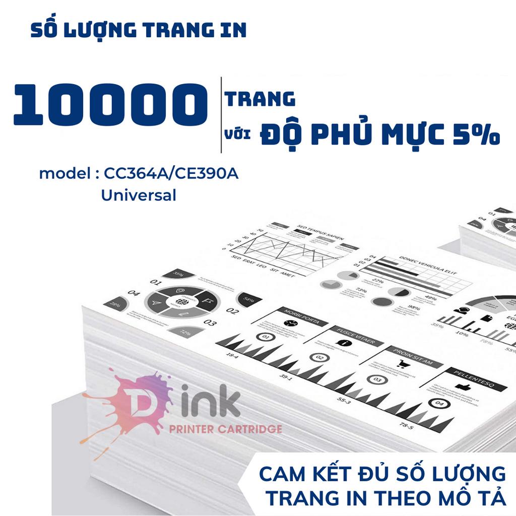 Hộp Mực siêu đậm nét TDink 64A  - Dùng cho máy in laser HP Laserjet P4014 / P4515 / P4015 ...