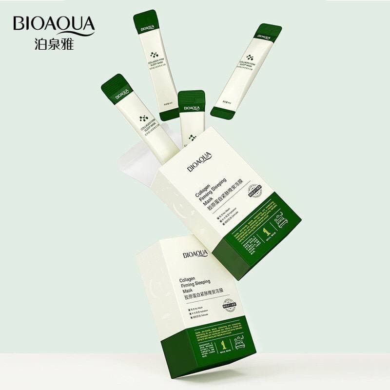 Mặt Nạ Ngủ Thạch BioAqua Nâng Cơ, Chăm Sóc Da Căng Bóng, Nạ Ngủ Bổ Sung Collagen Cấp Nước Dưỡng Ẩm