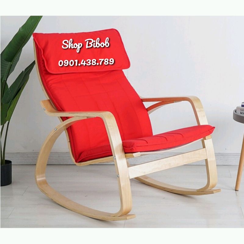 [Mã LIFEBKA5 giảm 10% tối đa 1 Triệu đơn 500k] Ghế Thư Giãn Poang Cao Cấp - Rocking Chair Ikea