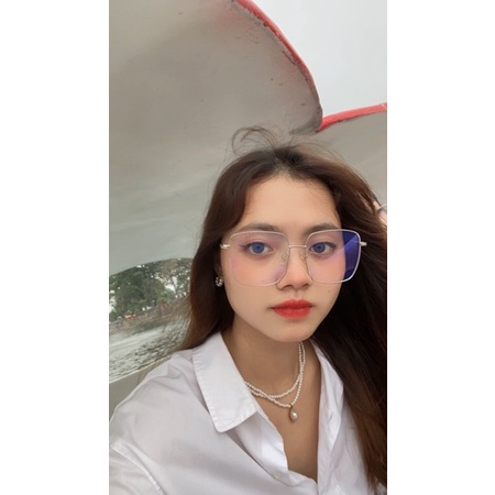 Kính mắt thời trang nam nữ🔻Gọng kính thời trang vuông bản to