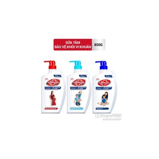 Sữa tắm lifebuoy 850gr nhiều mùi