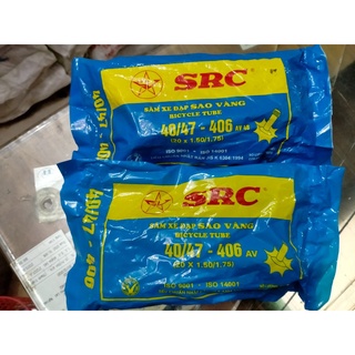 Săm ruột xe đạp sao vàng 40/47-406 chính hãng