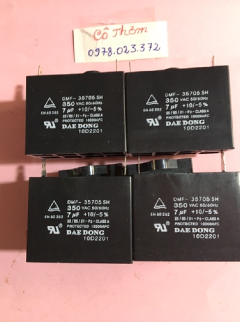 Tụ 7uf-350 vac