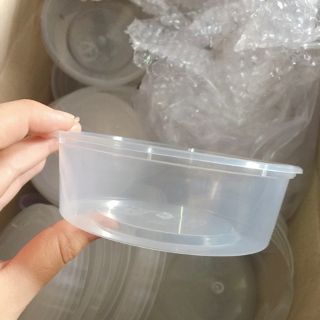 Hũ dẹp 250ml dùng để đựng Slime, thực phẩm,...