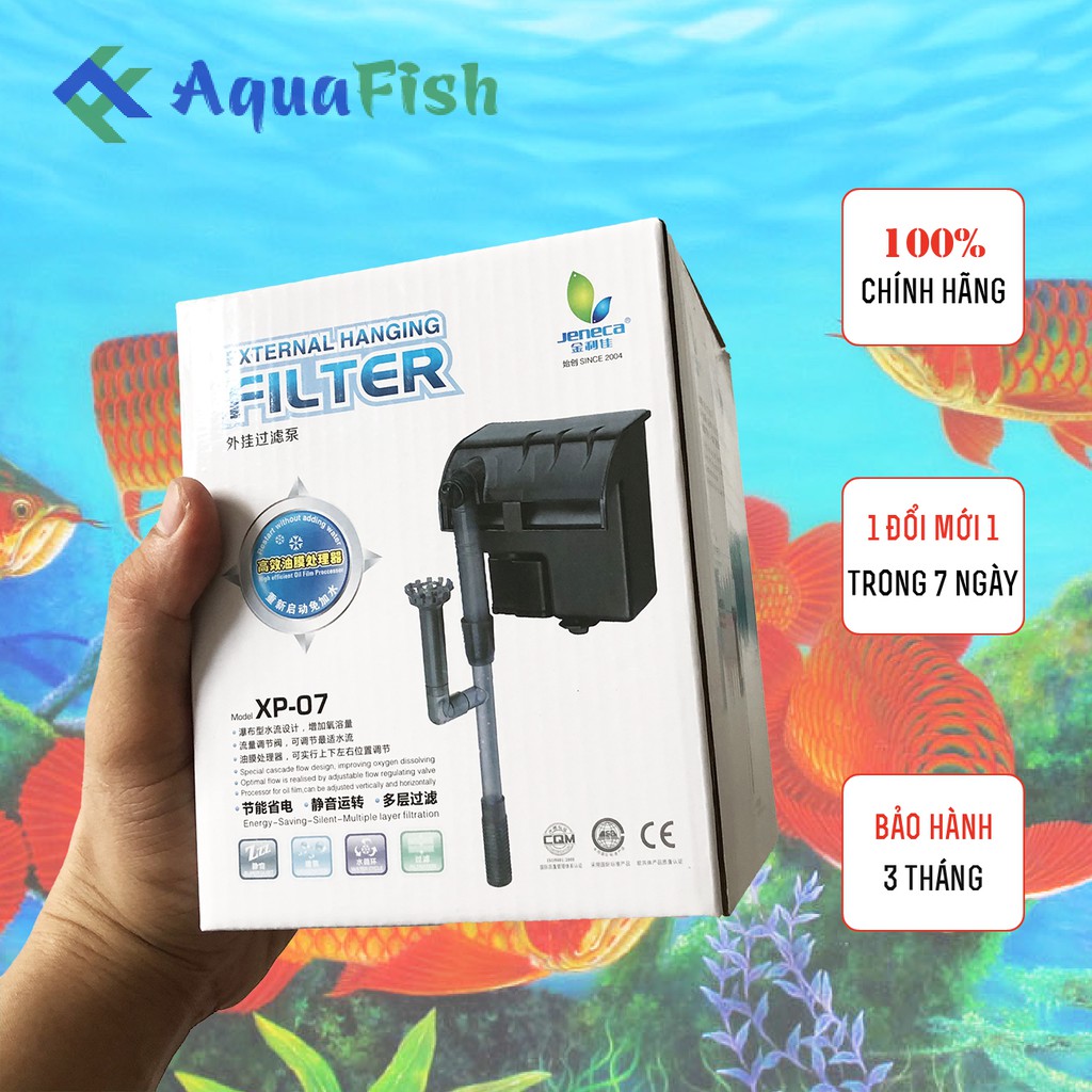 Lọc Thác Sobo WP-618H, WP-628H, WP-638H Cho Bể Cá Cảnh (Lọc thác cao cấp mini có hút mặt, chạy êm)