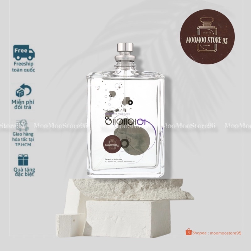 -𝐌𝐨𝐨𝐌𝐨𝐨- 10ml - Escentric Molecules Molecule 01 | Nước hoa unisex