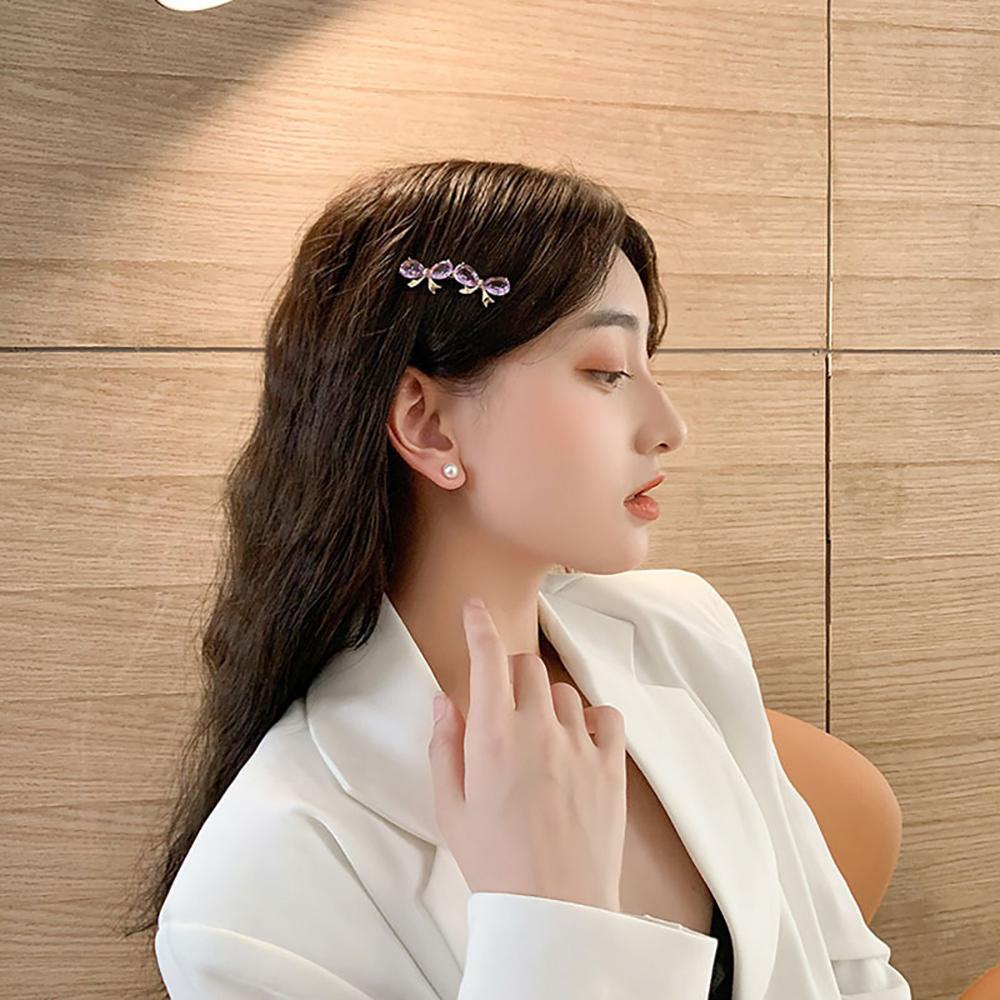 Kẹp Tóc Hợp Kim Lấp Lánh Dễ Thương Cho Nữ