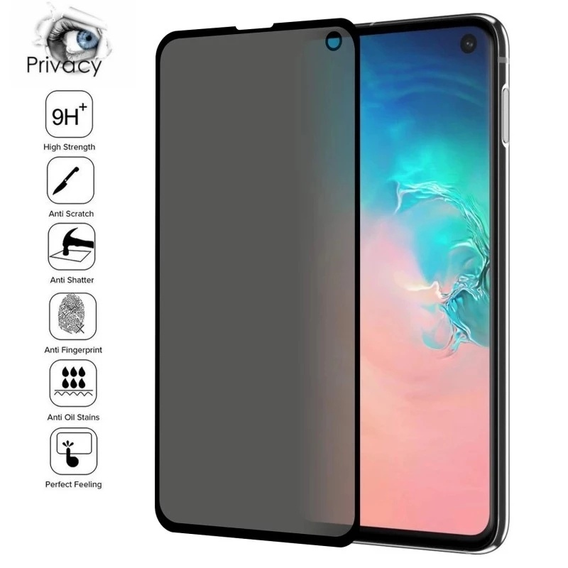 Kính Cường Lực Toàn Màn Hình Chống Nhìn Trộm Cho iPhone 14 13 12 11 Pro X Xs Max Xr 7 8 6 6s Plus 5 5s 5C SE SE2 SE3 2020 2022 4G 5G