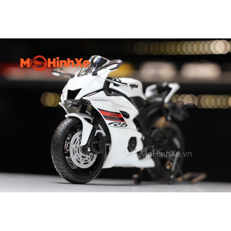 MÔ HÌNH XE YAMAHA R6 1:12 WELLY