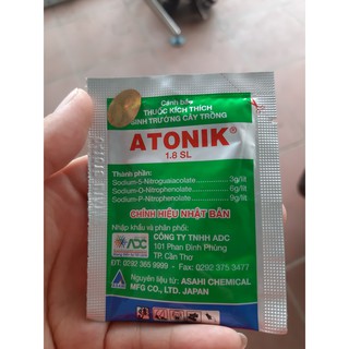 Phân bón lá, kích thích nảy mầm Atonik 1.8SL gói 10ml