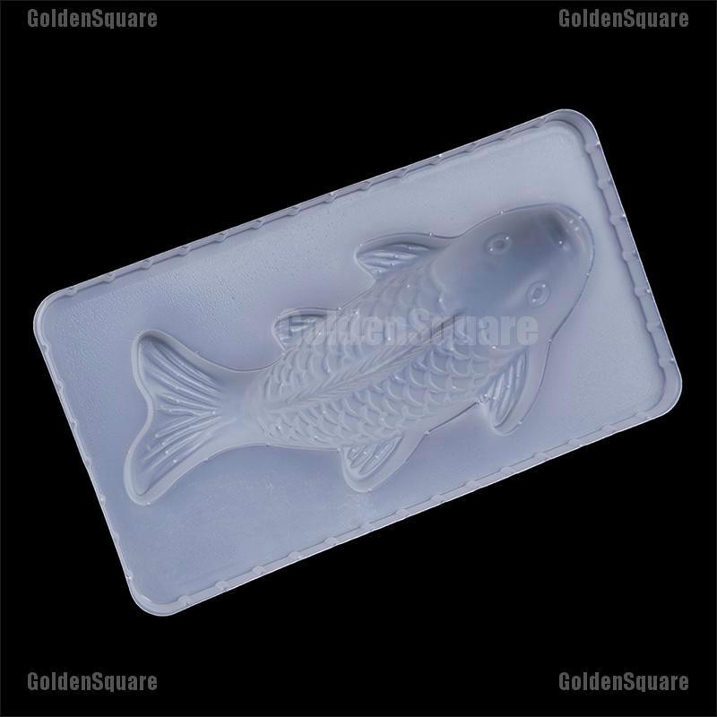 Khuôn nhựa làm bánh tạo hình cá koi 3d độc đáo tiện lợi