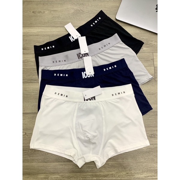 Quầ Boxer ICon cao cấp, quần lót nam thun lạnh thoáng mát, khoáng khuẩn tốt