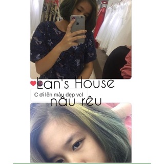 ( Nâu rêu ) Thuốc nhuộm tóc