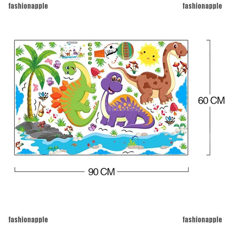 ❀❀ Sticker Dán Tường Hình Khủng Long Trang Trí Phòng Cho Bé