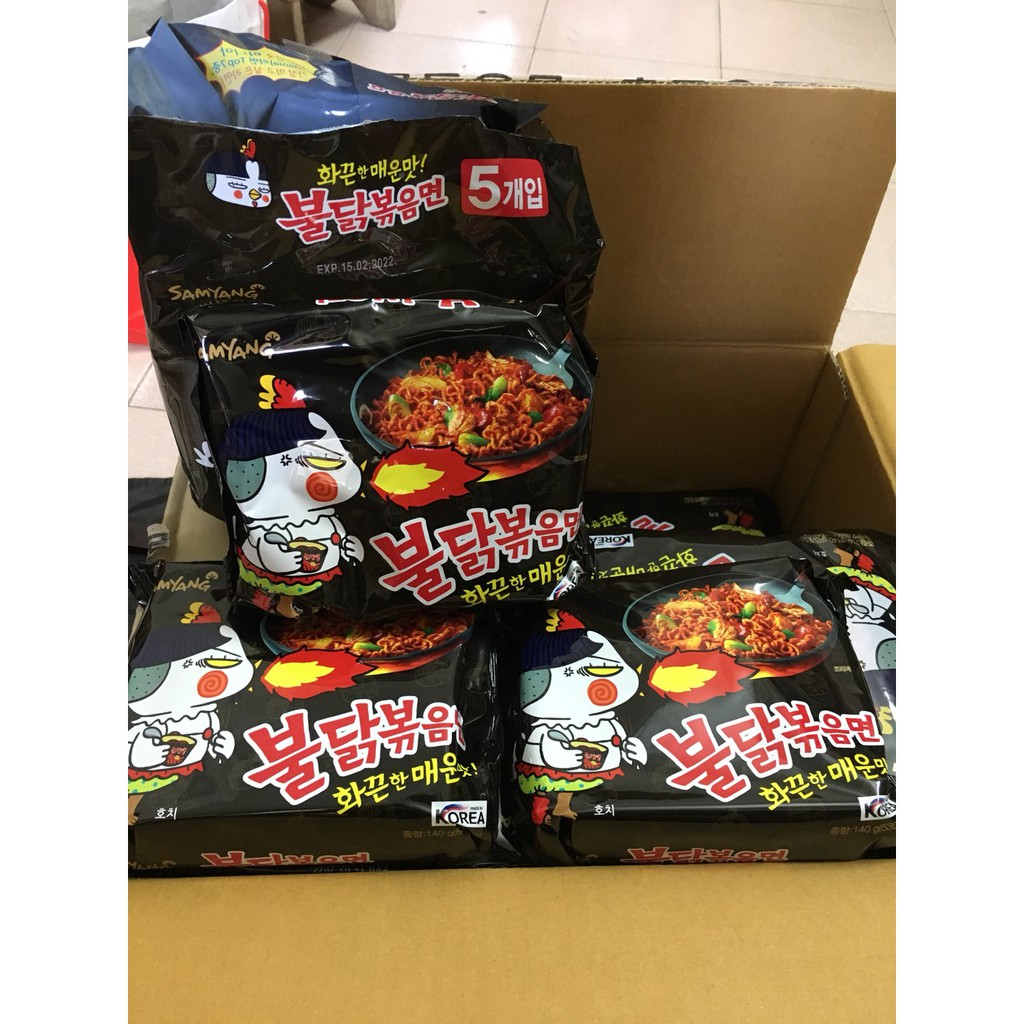 Mì Cay SAMYANG Hàn Quốc Vị Gà Siêu Cay - Gói To 140gr